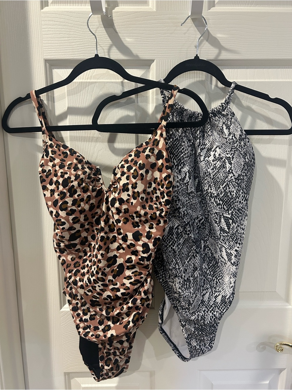 Time and Tru - 2 swimsuit lot - Animal Print-Size M-NWOT